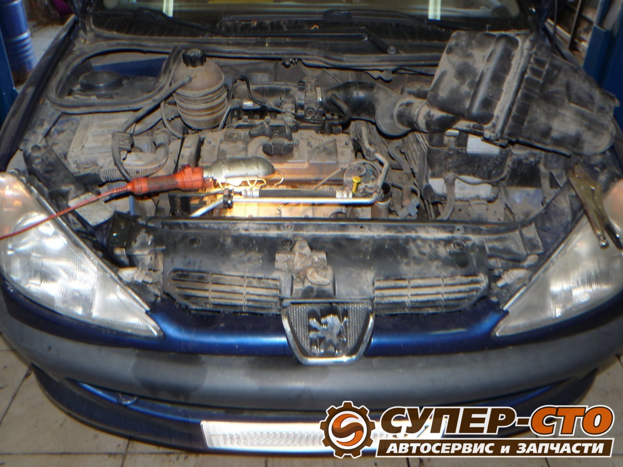 Диагностика и ремонт двигателя Peugeot (Пежо) 206